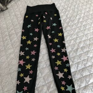 Beach Riot High Waist Leggings, SZ: M STARS!